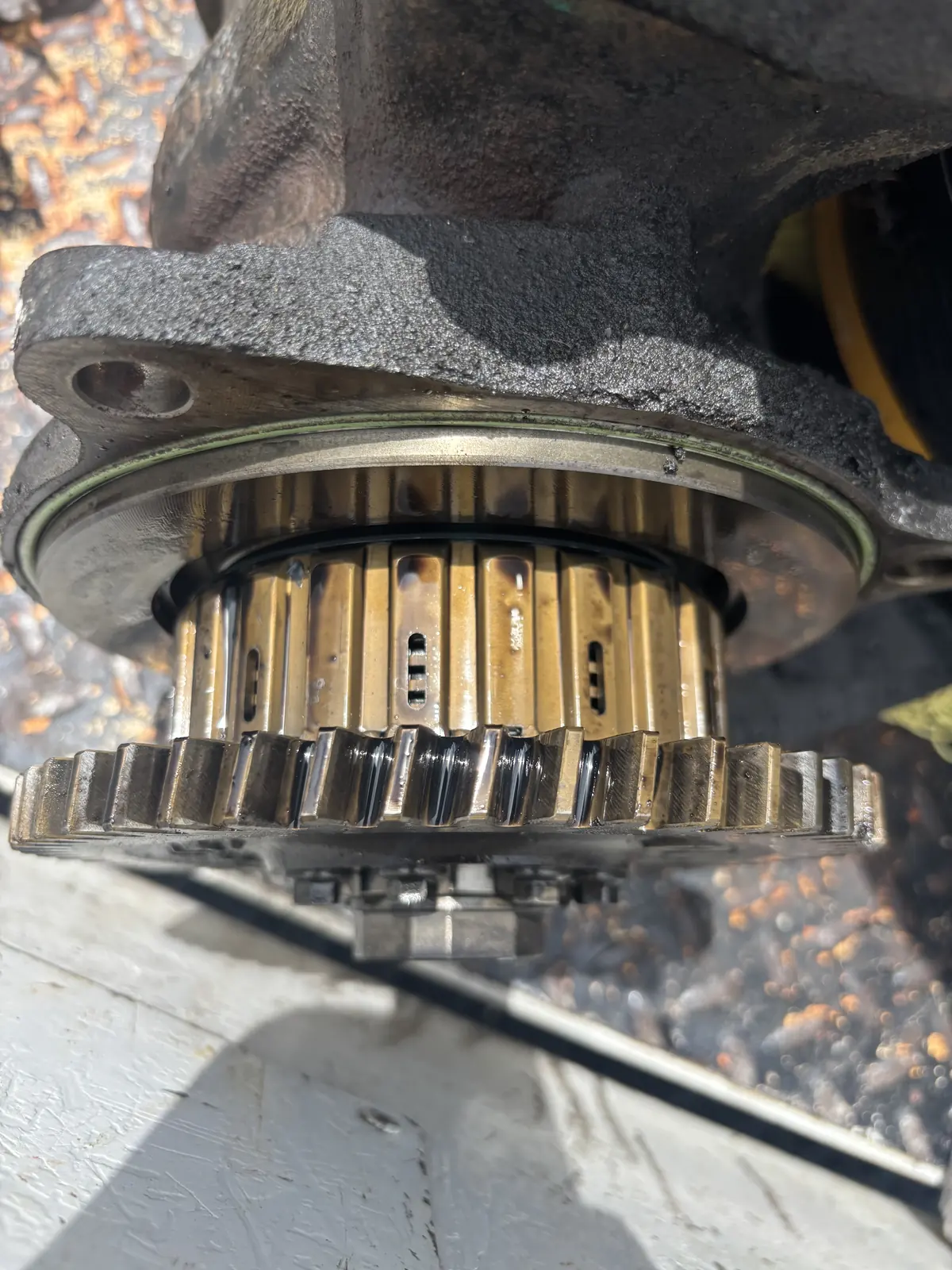 Gear and bearing assembly repair