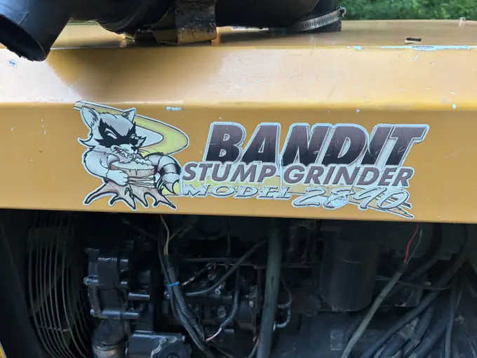 Bandit stump grinder engine repair