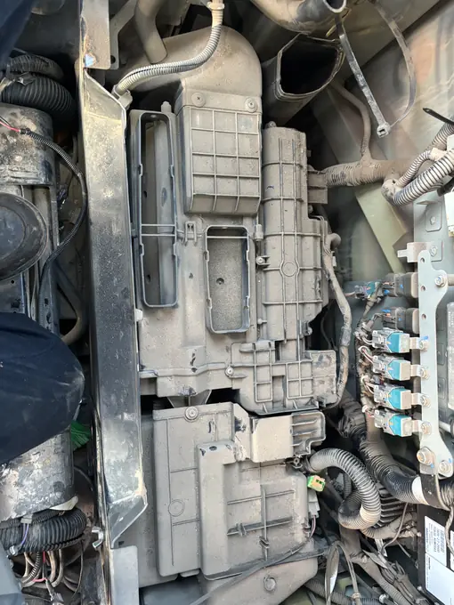 Heavy equipment electrical fuse panel diagnostics